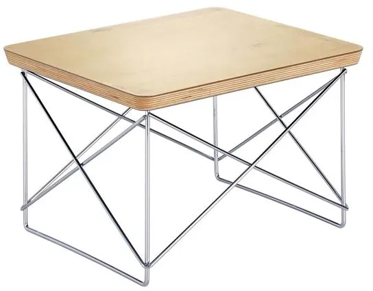 Vitra Occasional LTR Nachttisch Blattgold/Chrom